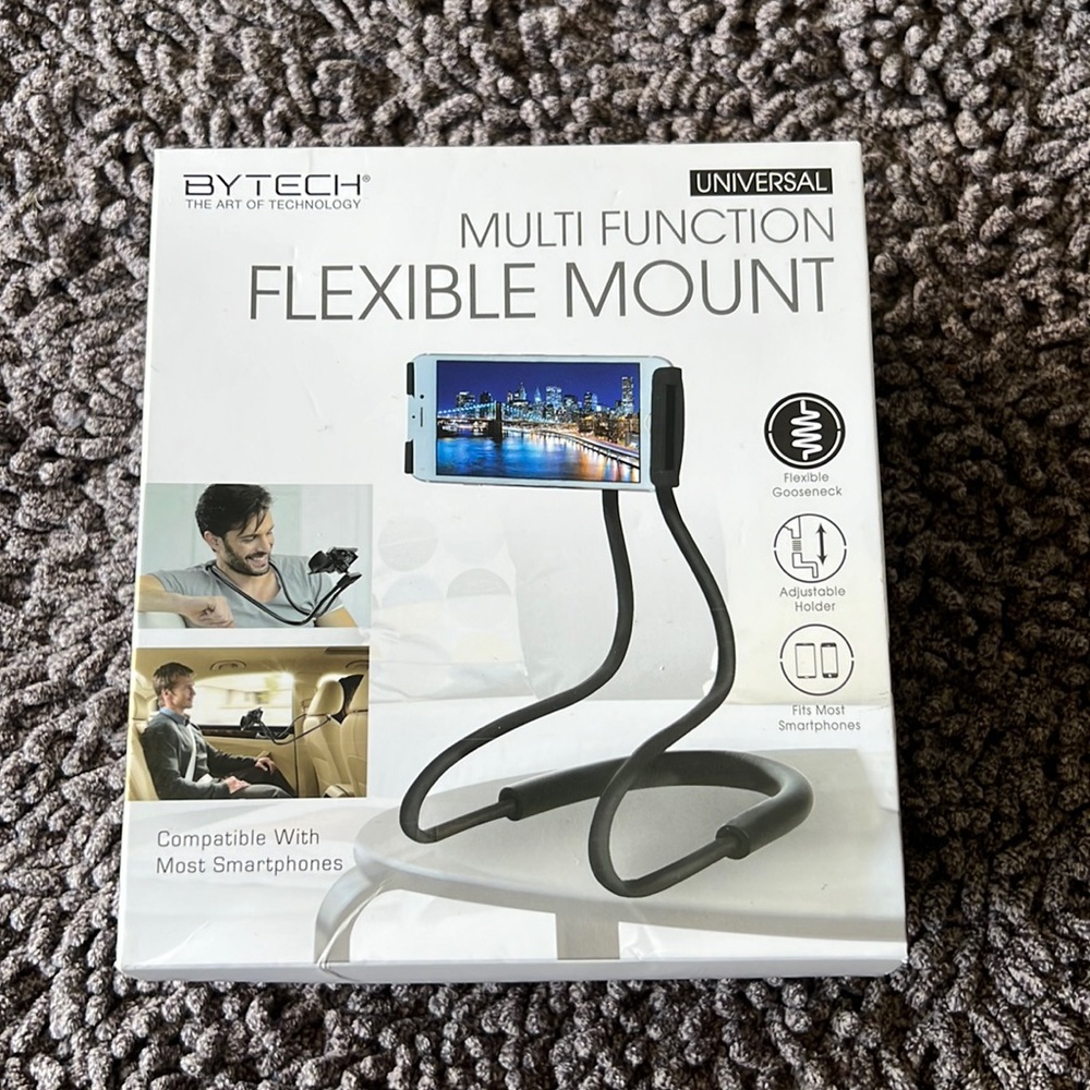 BYTECH Multi Function Flexible Mount for Cell Phones